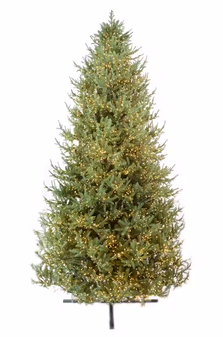 Kunstig juletre Langfjella med lys