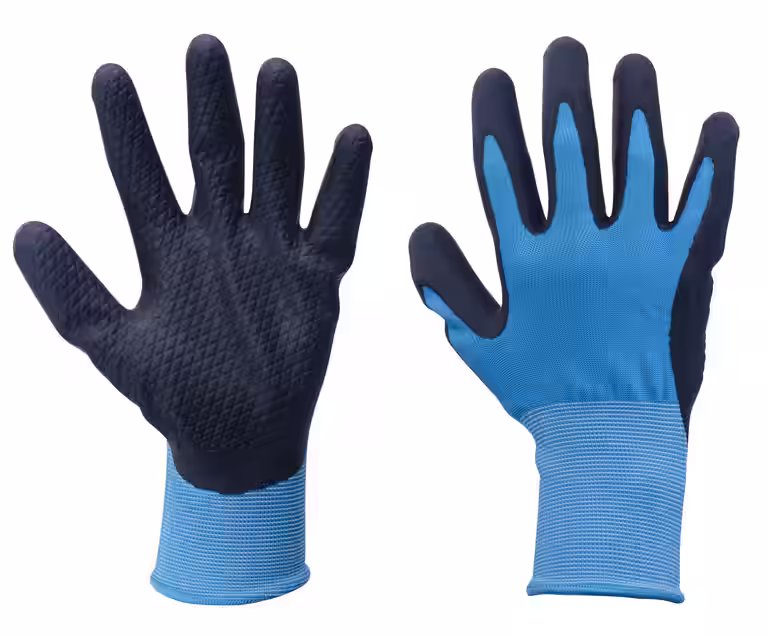 Garden gloves latex