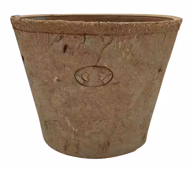 Rustique pot D22 terracotta