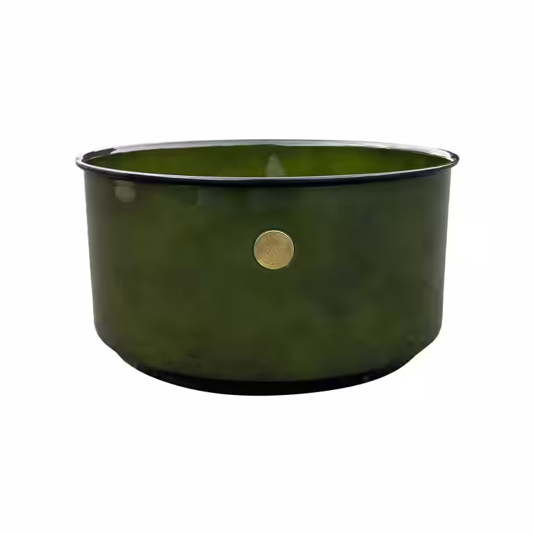 K&C metal bowl D36 green