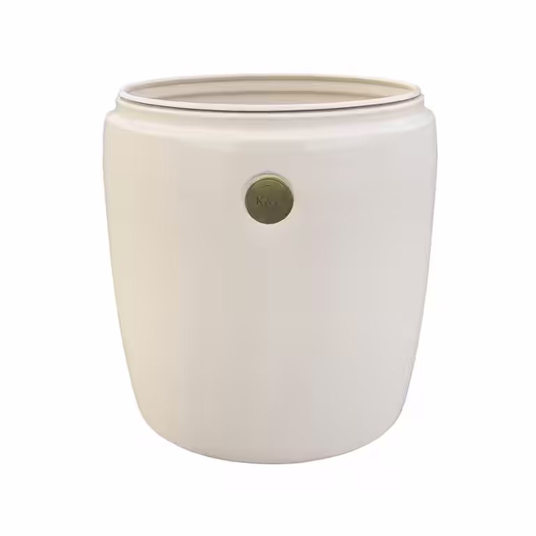 K&C metal pot D25 beige