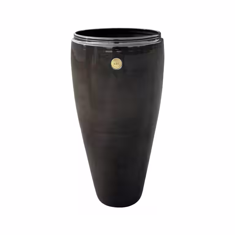 K&C metal high pot H62 grey