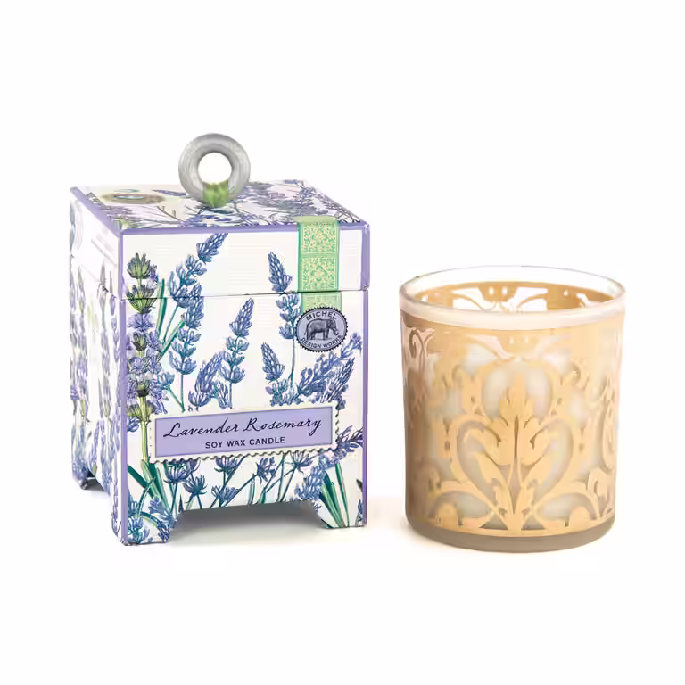 Lavender Rosemary 6.5 oz Soy Wax Candle