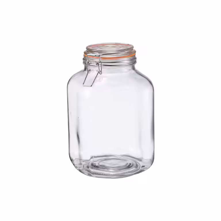 Syltetøyglass med knepplokk