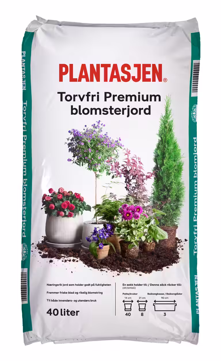 Peat free Premium Flower soil 40L