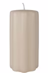 Pillar candle Flowery 