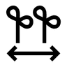 Planteavstand  150 - 150 cm